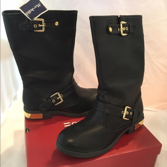 𝅺ESPIRIT "Icon" black boots. - Picture 1 of 4
